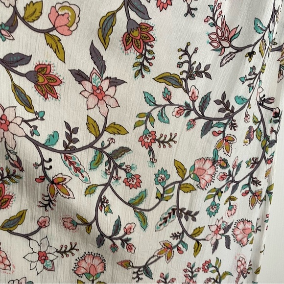 Speechless Shorts/Skirt/Fly Away Pant White Floral Design Size Small - Picture 5 of 11